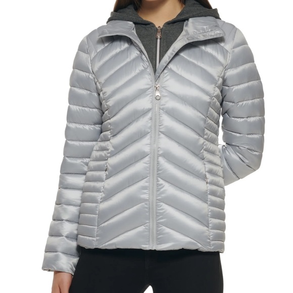 Guess Jackets & Coats New Guess Packable Hooded Puffer Jacket